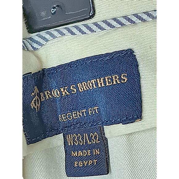 Men's Brooks Brothers 346 Regent 34 X 32 Dark Gray Dress Pants Wool - Picture 12 of 16